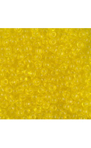 Miyuki rocailles Perlen 8/0 - Transparent yellow 8-136